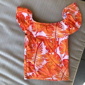 Kortni Jeane youth swim top- size 12/13
